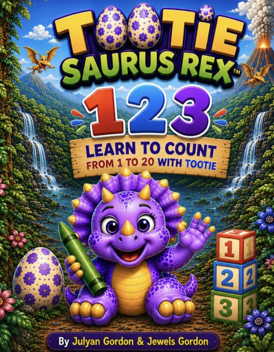 Cover of Tootie Saurus Rex™ 123